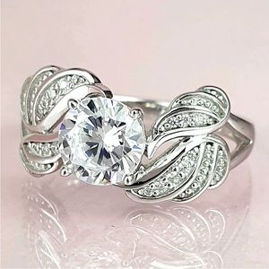 New Gorgeous 925 Sterling Silver Diamond Ring